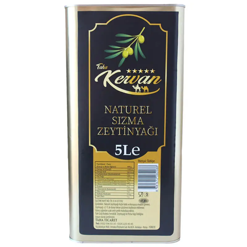 Bulk Olive Oil Manufacturers Factory - Taha Kervan Brand - Best Oil 7/24